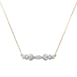 1491A<br>“Leaves”<br>Diamond Necklace
