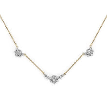 Load image into Gallery viewer, “Clair de lune”&lt;br&gt;Diamond Necklace&lt;br&gt;1011A
