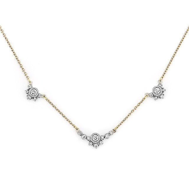 1011A<br>“Clair de lune”<br>Diamond Necklace