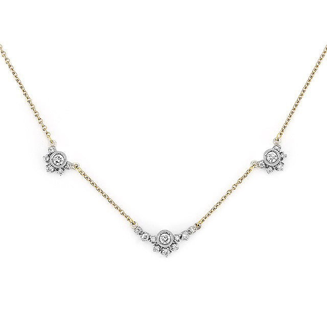 1011A<br>“Clair de lune”<br>Diamond necklace