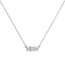 Load image into Gallery viewer, 1508A&lt;br&gt;“bow”&lt;br&gt;Diamond Necklace
