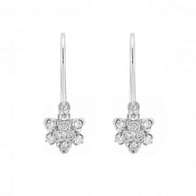 Load image into Gallery viewer, 1337A_AP&lt;br&gt;“fleurs“&lt;br&gt;Diamond pierced-earrings
