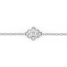 Load image into Gallery viewer, 1334A&lt;br&gt;“fleurs“&lt;br&gt;Diamond Bracelet
