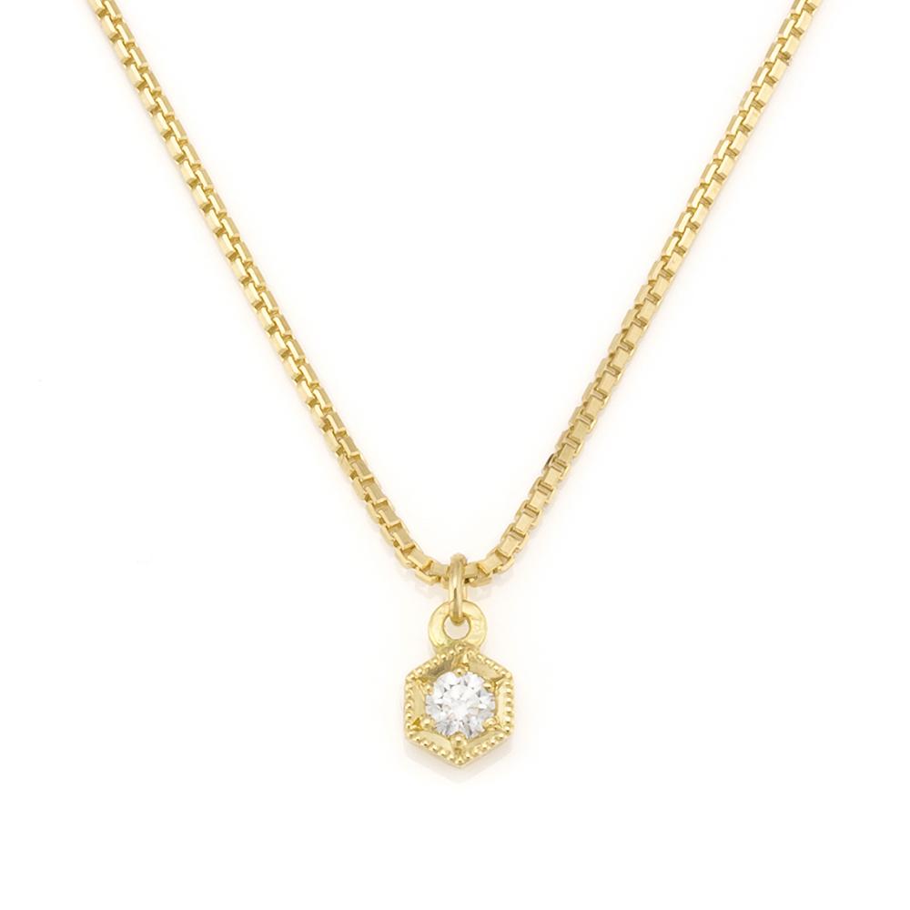 1458A<br>“six petit”<br>Diamond Necklace