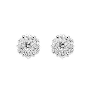 031B<br>Diamond pierced-earrings