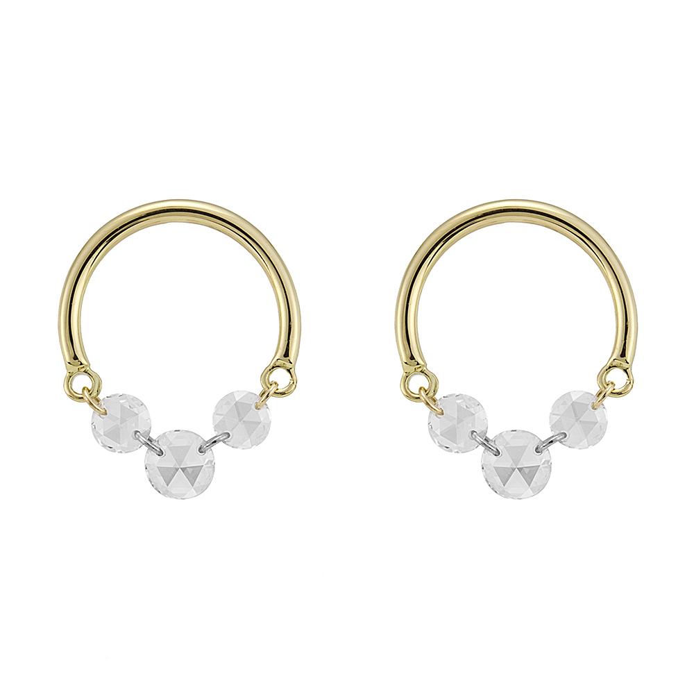 1305A<br>“dew”<br>Diamond Earrings