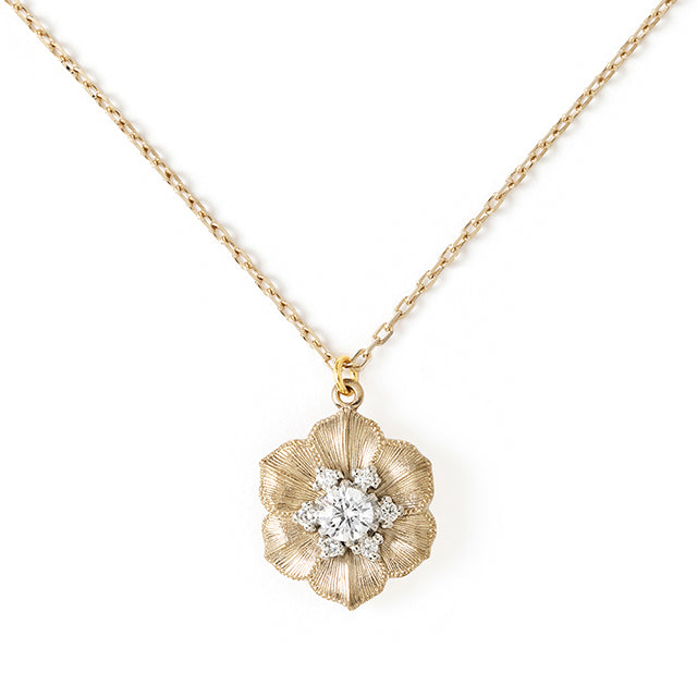 1487A<br>“Gardenia”<br>Diamond necklace
