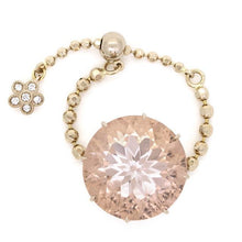 Load image into Gallery viewer, 260GK&lt;br&gt;Morganite Chain-ring
