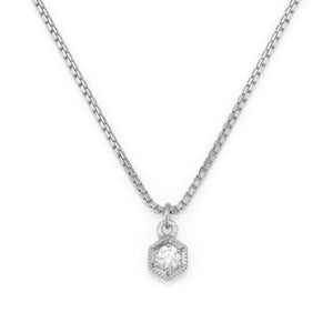 1458A<br>“six petit”<br>Diamond Necklace