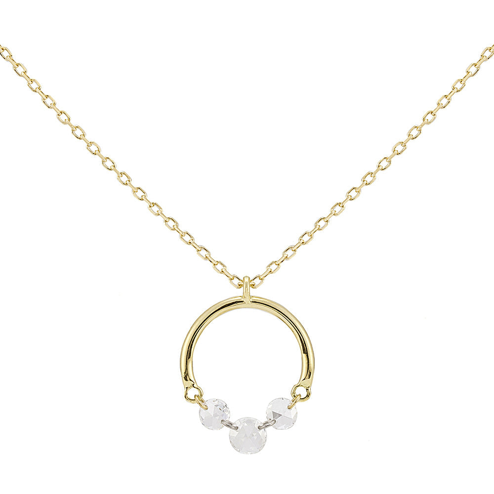 “dew”<br>Diamond Necklace<br>1304A