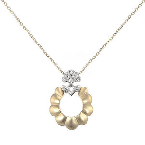 1471A<br>“Horseshoe”<br>Diamond Necklace