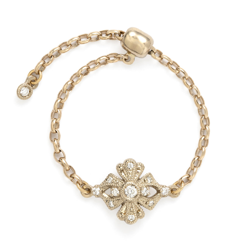 “gleam of dawn”<br>Diamond Chain-Ring<br>1482A