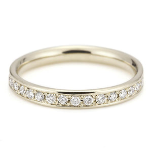 “smooth”<br>Half Eternity<br>Diamond Ring<br>723B