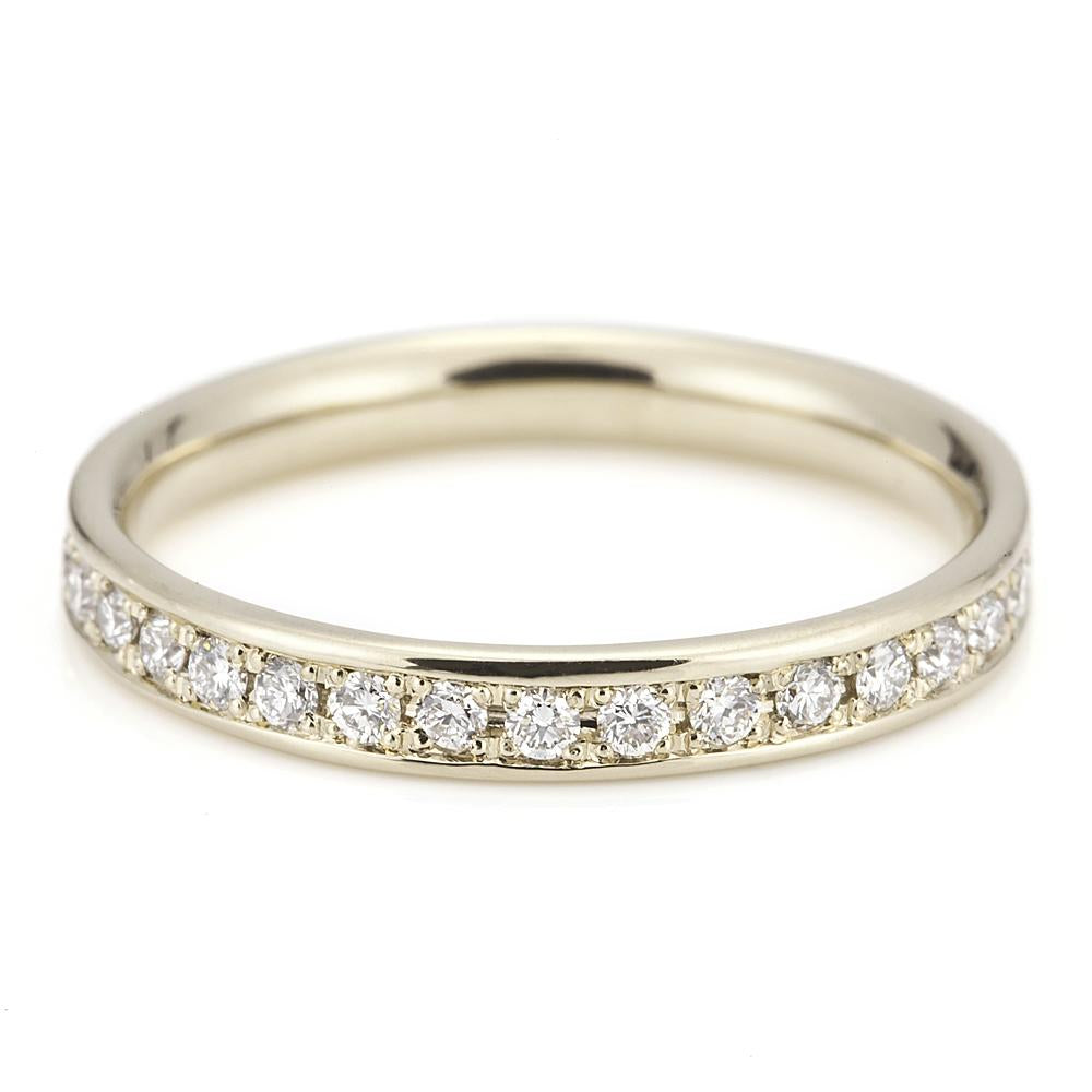 “smooth”<br>Half Eternity<br>Diamond Ring<br>723B