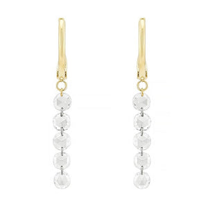 1308F<br>“dew”<br>Diamond pierced-earrings