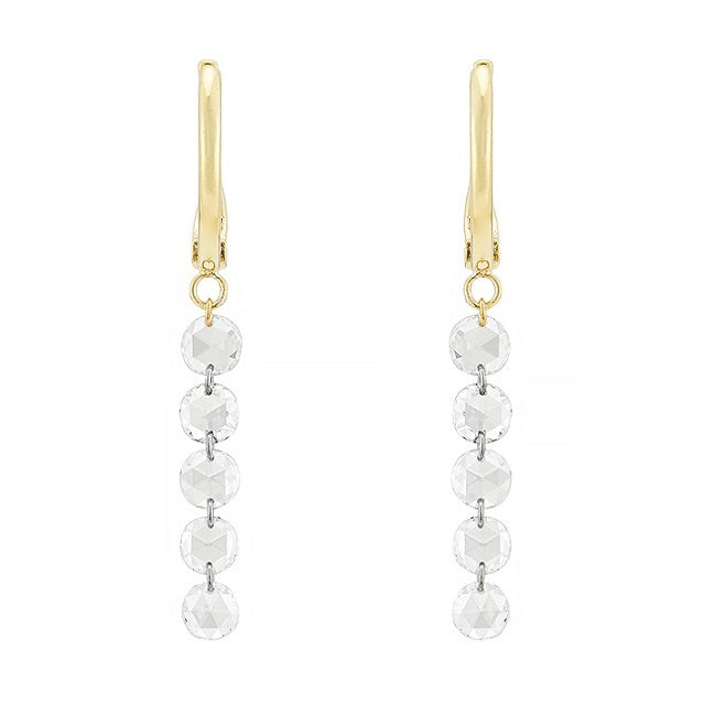 1308F<br>“dew”<br>Diamond pierced-earrings