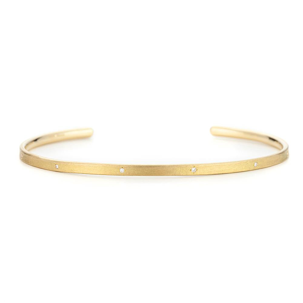 1159A<br>“six”<br>Diamond Bangle