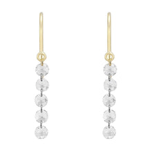 Load image into Gallery viewer, 1306A&lt;br&gt;“dew”&lt;br&gt;Diamond Earrings
