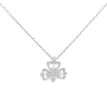 1046A<br>“Trois Feuilles”<br>Diamond necklace