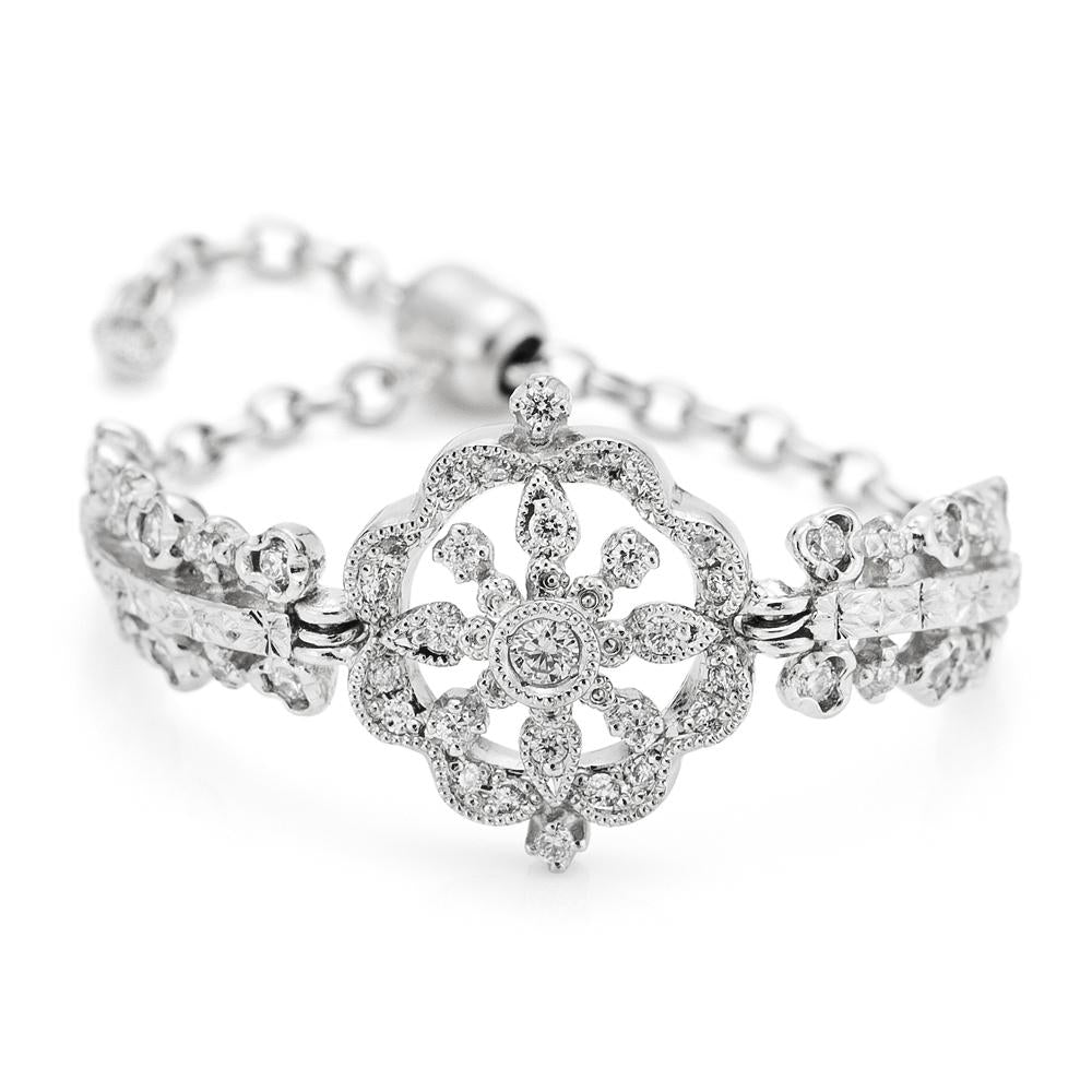1166A<br>“DAMASK“<br>Diamond Chain-ring