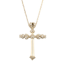 Load image into Gallery viewer, “Leaves”&lt;br&gt;Diamond Necklace&lt;br&gt;1496A
