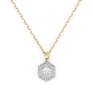 1449A<br>“six”<br>Diamond Necklace