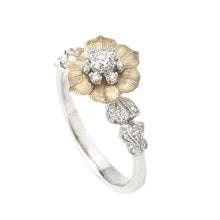 Load image into Gallery viewer, 1486A&lt;br&gt;“Gardenia”&lt;br&gt;Diamond Ring
