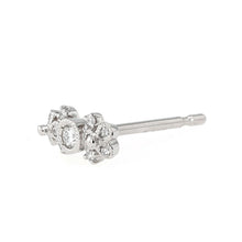 Load image into Gallery viewer, “bow”&lt;br&gt;Diamond Earrings&lt;br&gt;1509A
