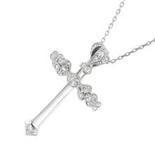Load image into Gallery viewer, “Leaves”&lt;br&gt;Diamond Necklace&lt;br&gt;1496A
