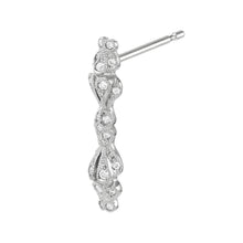 Load image into Gallery viewer, 1493A&lt;br&gt;“Leaves”&lt;br&gt;Diamond Pierced-earrings
