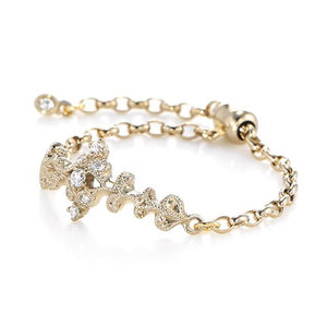 “Arabesque”<br>Diamond Chain-Ring<br>1477A