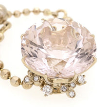Load image into Gallery viewer, 260GK&lt;br&gt;Morganite Chain-ring

