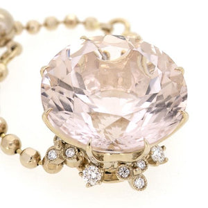 260GK<br>Morganite Chain-ring