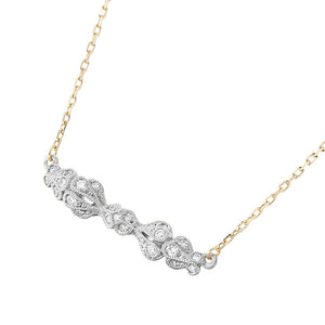 “Leaves” Diamond-Necklace（1491A）