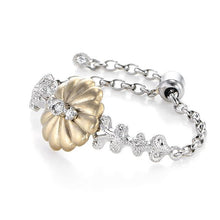 Load image into Gallery viewer, “Arabesque”&lt;br&gt;Diamond Chain-Ring&lt;br&gt;1476A
