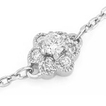 Load image into Gallery viewer, 1334A&lt;br&gt;“fleurs“&lt;br&gt;Diamond Bracelet
