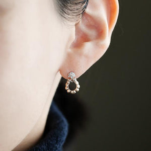 1478A<br>“Horseshoe”<br>Diamond Earrings