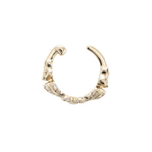 Load image into Gallery viewer, “Leaves”&lt;br&gt;Diamond Ear Cuff&lt;br&gt;1492A
