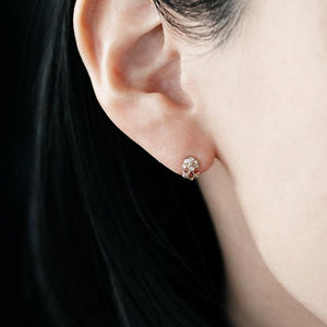 1474A<br>“Horseshoe”<br>Diamond Earrings