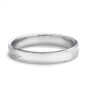 “Herringbone”<br>Ring, Large<br>712E