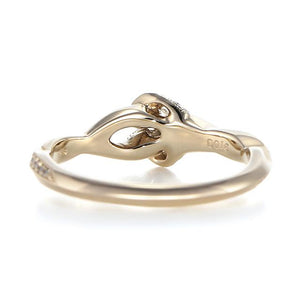 1465A<br>“Knot”<br>Diamond ring
