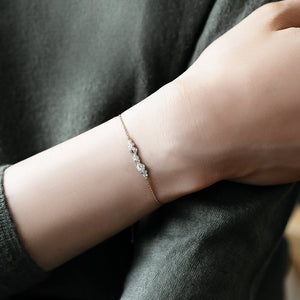 1494A<br>“Leaves”<br>Diamond Bracelet