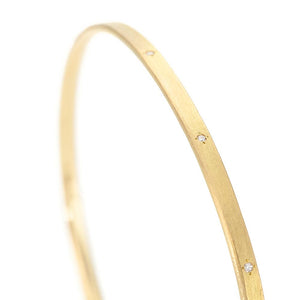 1159A<br>“six”<br>Diamond Bangle