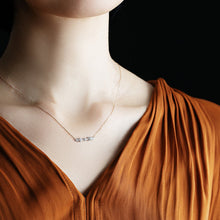 Load image into Gallery viewer, 1491A&lt;br&gt;“Leaves”&lt;br&gt;Diamond Necklace
