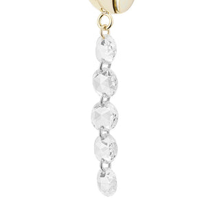 1308F<br>“dew”<br>Diamond pierced-earrings