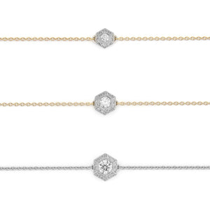 1456<br>“six”<br>Diamond Bracelet