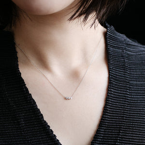 1508A Diamond Necklace<br>- bow -<br>
