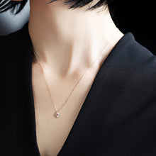 Load image into Gallery viewer, 1483C&lt;br&gt;【Web limited version】&lt;br&gt;“gleam of dawn”&lt;br&gt;Ruby Necklace
