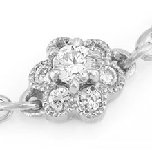 Load image into Gallery viewer, 1330A&lt;br&gt;“fleurs“&lt;br&gt;Diamond Chain-ring
