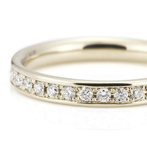 “smooth”<br>Half Eternity<br>Diamond Ring<br>723B